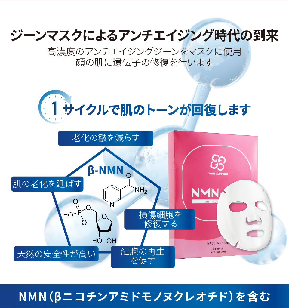 元歳栄養,NMN,mask