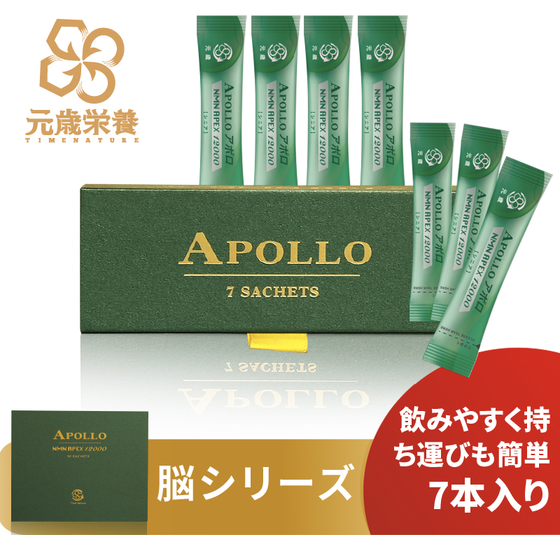元歳栄養,NMN,APEX,APOLLO,7S